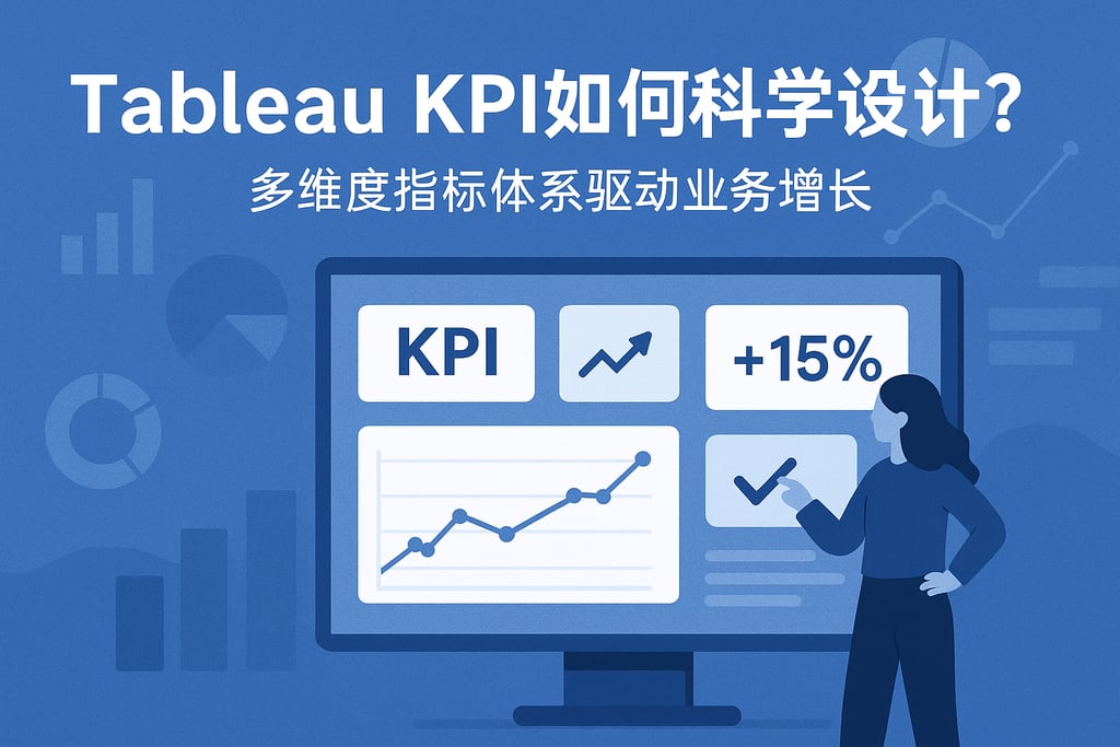 Tableau KPI如何科学设计？多维度指标体系驱动业务增长